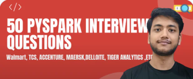 Cover art for the PySpark Interview Preparation course