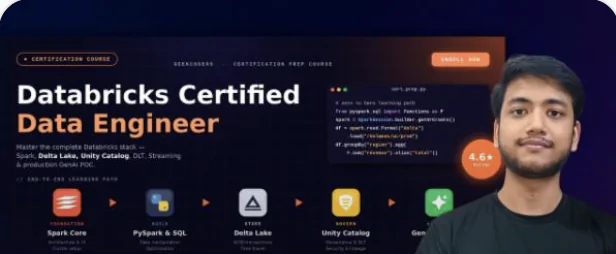 Cover art for the Databricks Certified Data Engineer Associate course